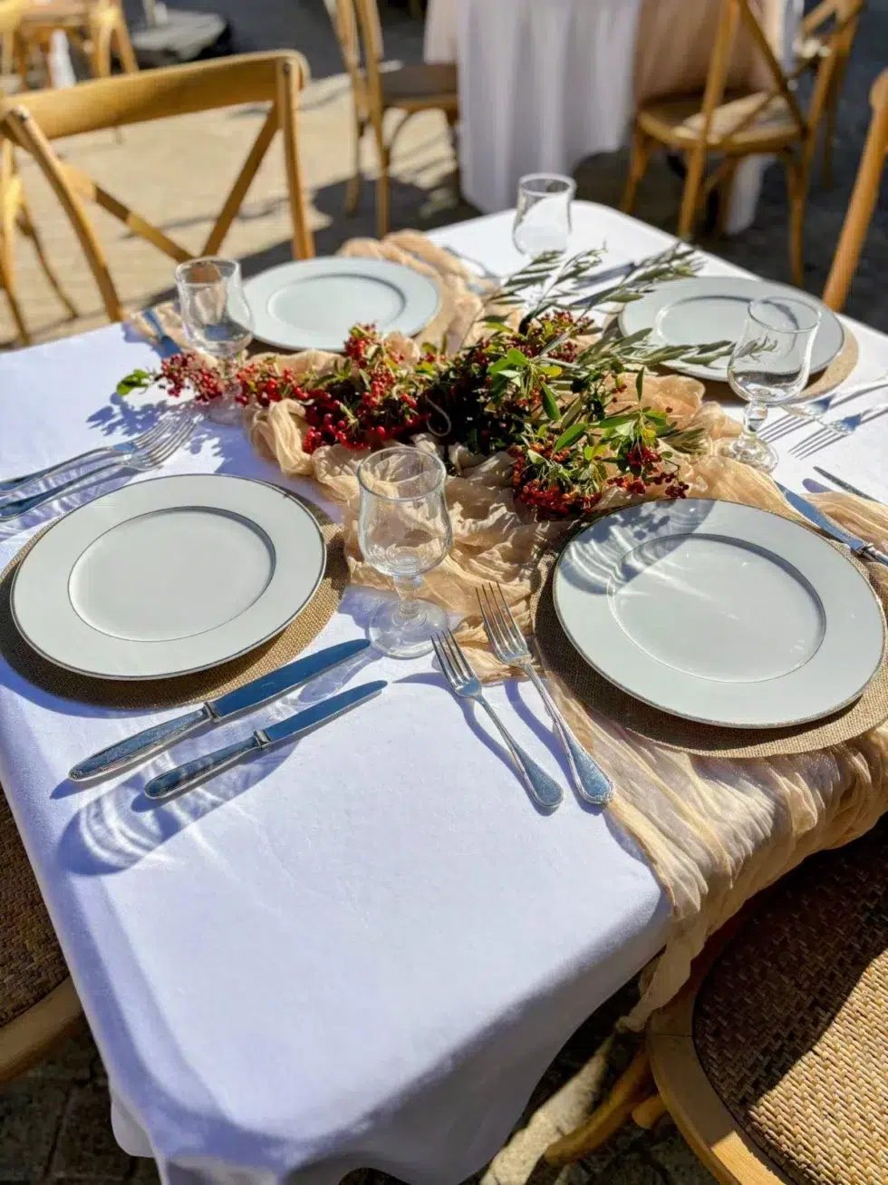 Anniversaire en exterieur près d'Aix en Provence au domaine Jourdan